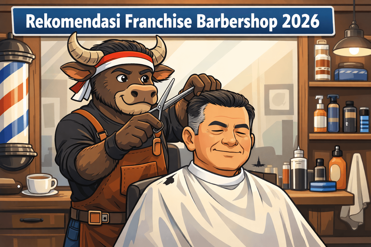 rekomendasi franchise barbershop 2026