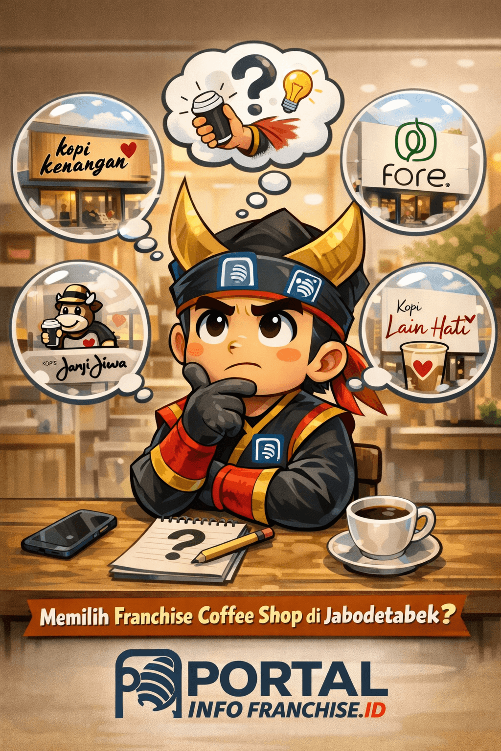 rekomendasi franchise coffeeshop di jabodetabek