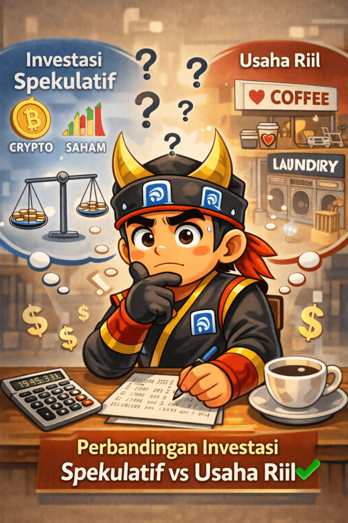 usaha nyata menurut pandeka