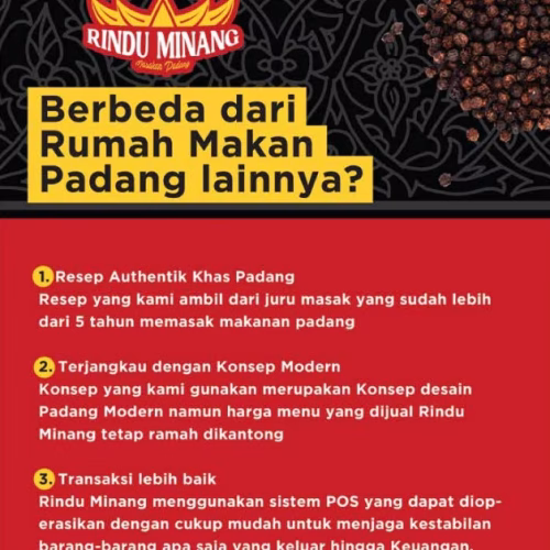Rindu Minang Franchise